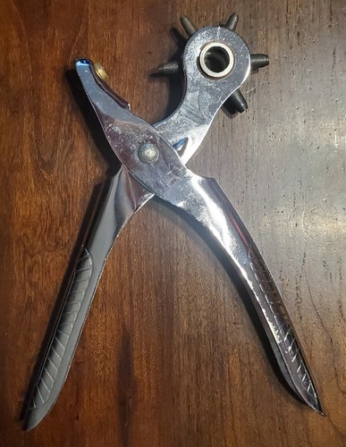Nos leather hole - hole, punch